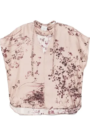 ALYSI Blusa con motivo floral