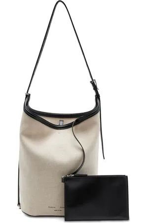 Proenza Schouler Bolso bombonera Brant Linen