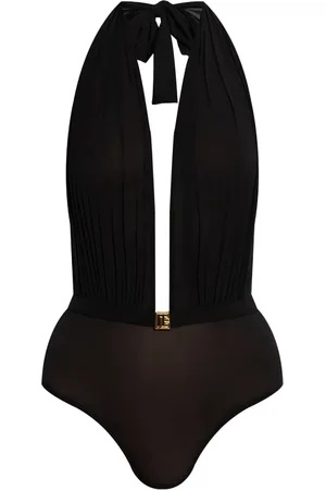 Balmain Bañador con espalda abierta