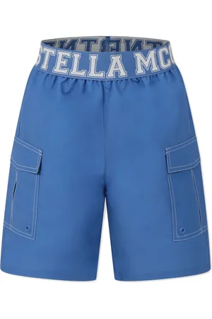 Stella McCartney Bañador con logo en la cintura