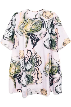 JNBY Vestido con estampado gráfico