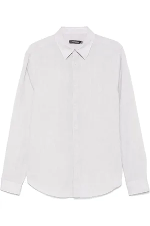 J Lindeberg Camisa de mezcla de lino