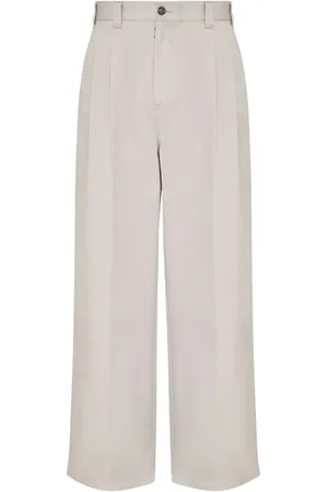 Maison Margiela Pantalones de algodón