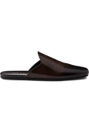 Prada Slippers con efecto cepillado