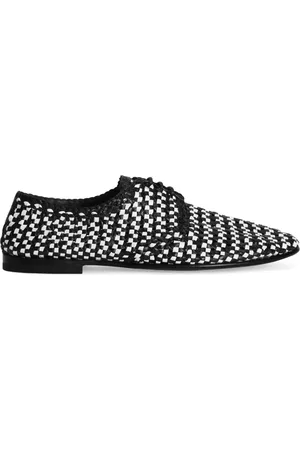 Dolce & Gabbana Zapatos derby tejidos de rafia