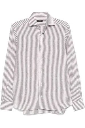 BARBA Camisa a rayas
