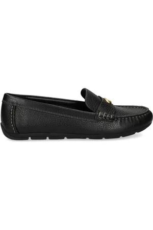 Coach Mocasines con placa del logo