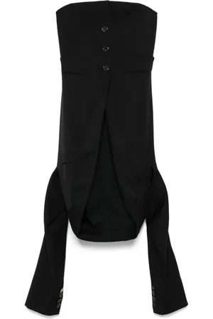 Moschino Blazer de lana con doble botonadura