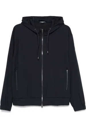 HERNO Sudadera con capucha y parche del logo