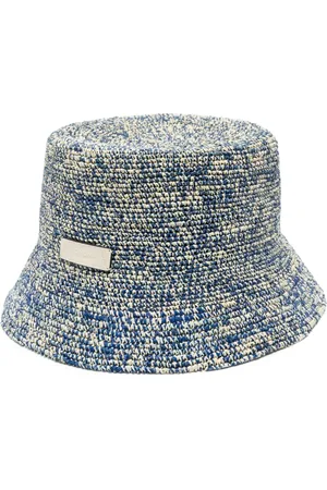 Agnona Sombrero de pescador de dos tonos