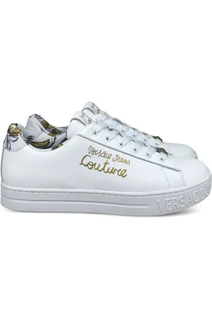 VERSACE Zapatillas con logo estampado