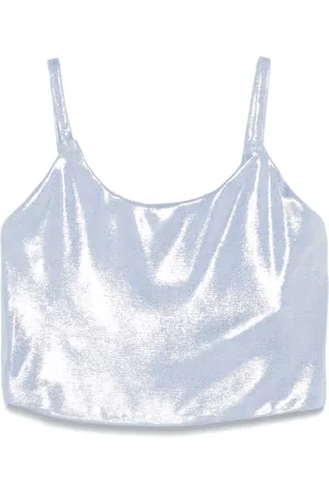 MISS GRANT Top con acabado laminado