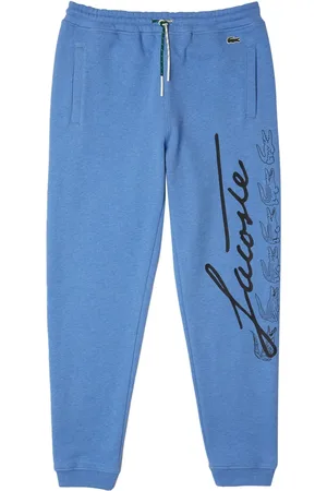Lacoste Pantalones de chándal Blue estampados