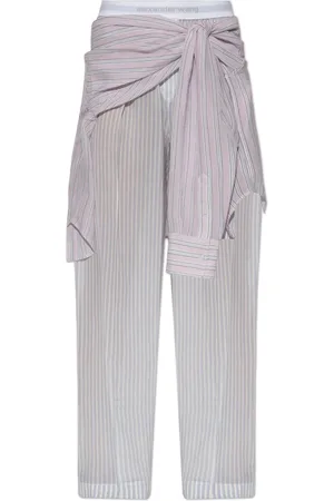 Alexander Wang Pantalones de seda
