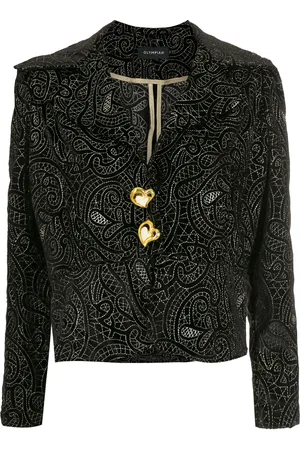 Olympiah Blazer Tyria con motivo de corazón