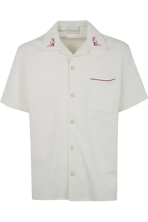 Drôle de Monsieur Camisa con bordado en el cuello