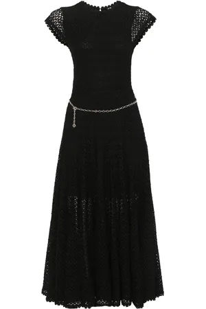 Maje Vestido midi de encaje