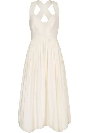 Serafini Vestido midi con paneles