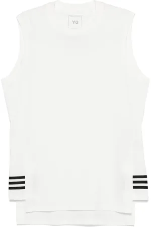 Y-3 Top sin mangas con tres rayas