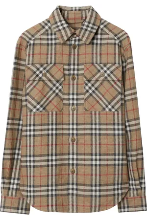 Burberry Camisa a cuadros