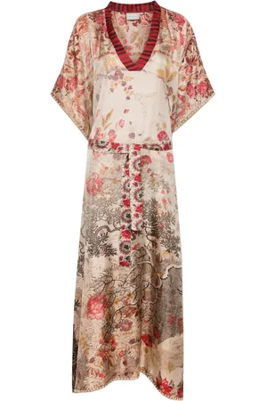 PIERRE-LOUIS MASCIA Vestido midi Aloe