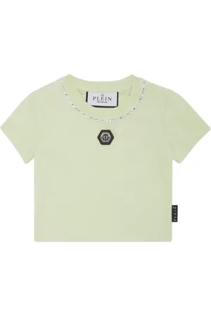 Philipp Plein Camiseta corta Strass