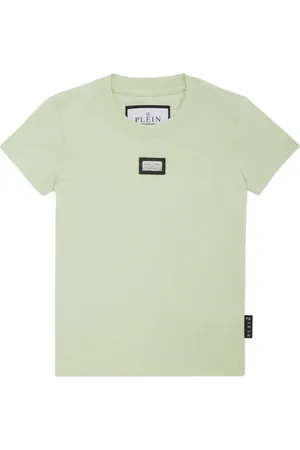 Philipp Plein Camiseta con placa del logo