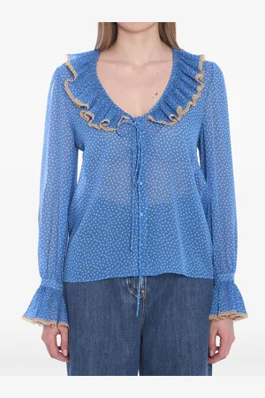 VALENTINO GARAVANI Blusa con motivo de lunares