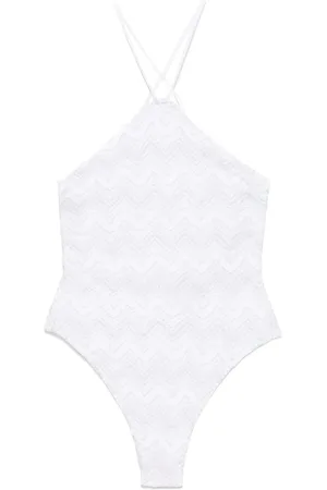 Missoni Bañador con motivo en zigzag