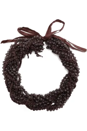 ALYSI Collar con detalle de ganchillo