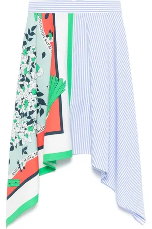 Moschino Falda midi con varios estampados