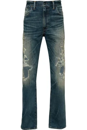 Ralph Lauren Vaqueros con efecto envejecido