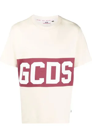 GCDS Camiseta con logo estampado