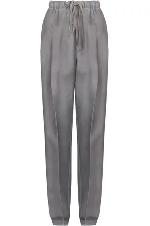 Maison Margiela Pantalones de chándal largos con logo