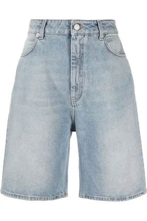 Loulou de Saison Pantalones vaqueros cortos con efecto lavado