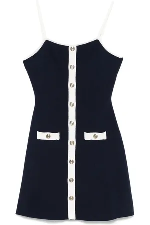 Maje Vestido midi de canalé