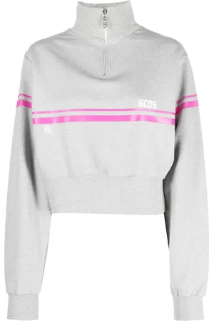 GCDS Sudadera con media cremallera