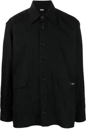 GCDS Sobrecamisa con parche del logo