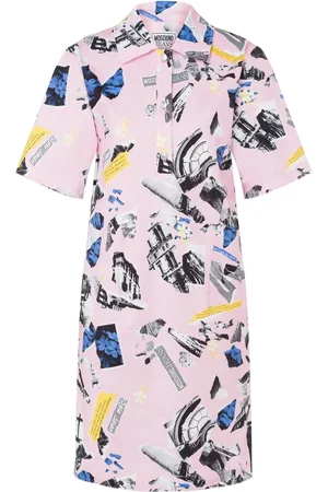 Moschino Vestido corto estampado