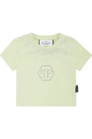 Philipp Plein Camiseta con aplique del logo