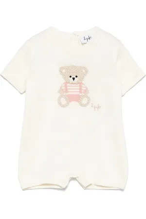 Il gufo Body con oso bordado