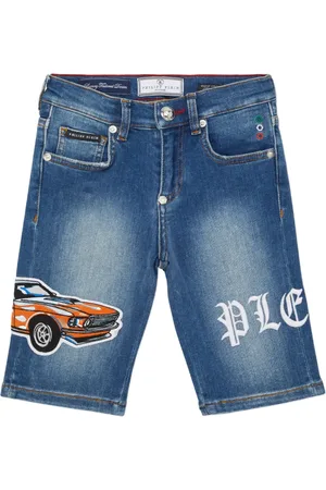 Philipp Plein Pantalones vaqueros cortos Formentera Cars Racing