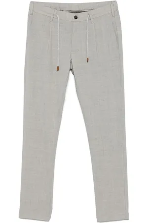 ELEVENTY Pantalones de chándal con efecto de punto en mezcla