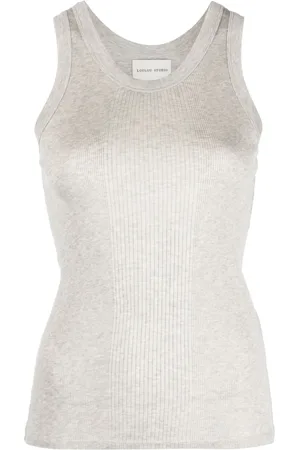 Loulou de Saison Top con cuello redondo
