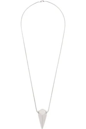 Rick Owens Collar con charm de pirámide
