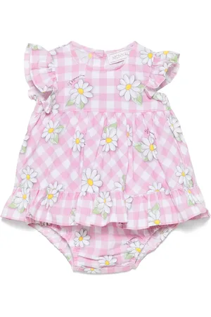 MONNALISA Vestido a cuadros gingham