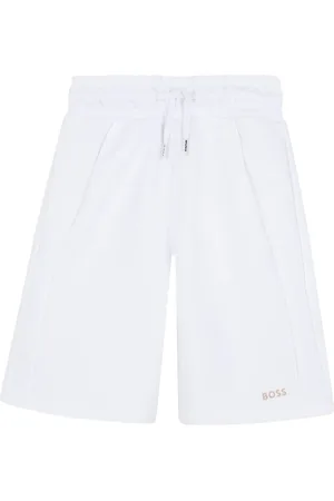 HUGO BOSS Pantalones cortos de algodón con logo