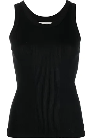 Loulou de Saison Top con cuello redondo