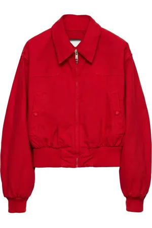 Prada Chaqueta con aberturas y logo