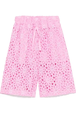 MISS GRANT Pantalones cortos con encaje floral